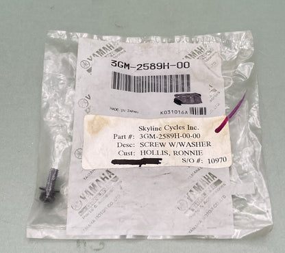 NEW GENUINE YAMAHA 3GM-2589H-00 FRONT MASTER CYLINDER 1 Screw W/washer