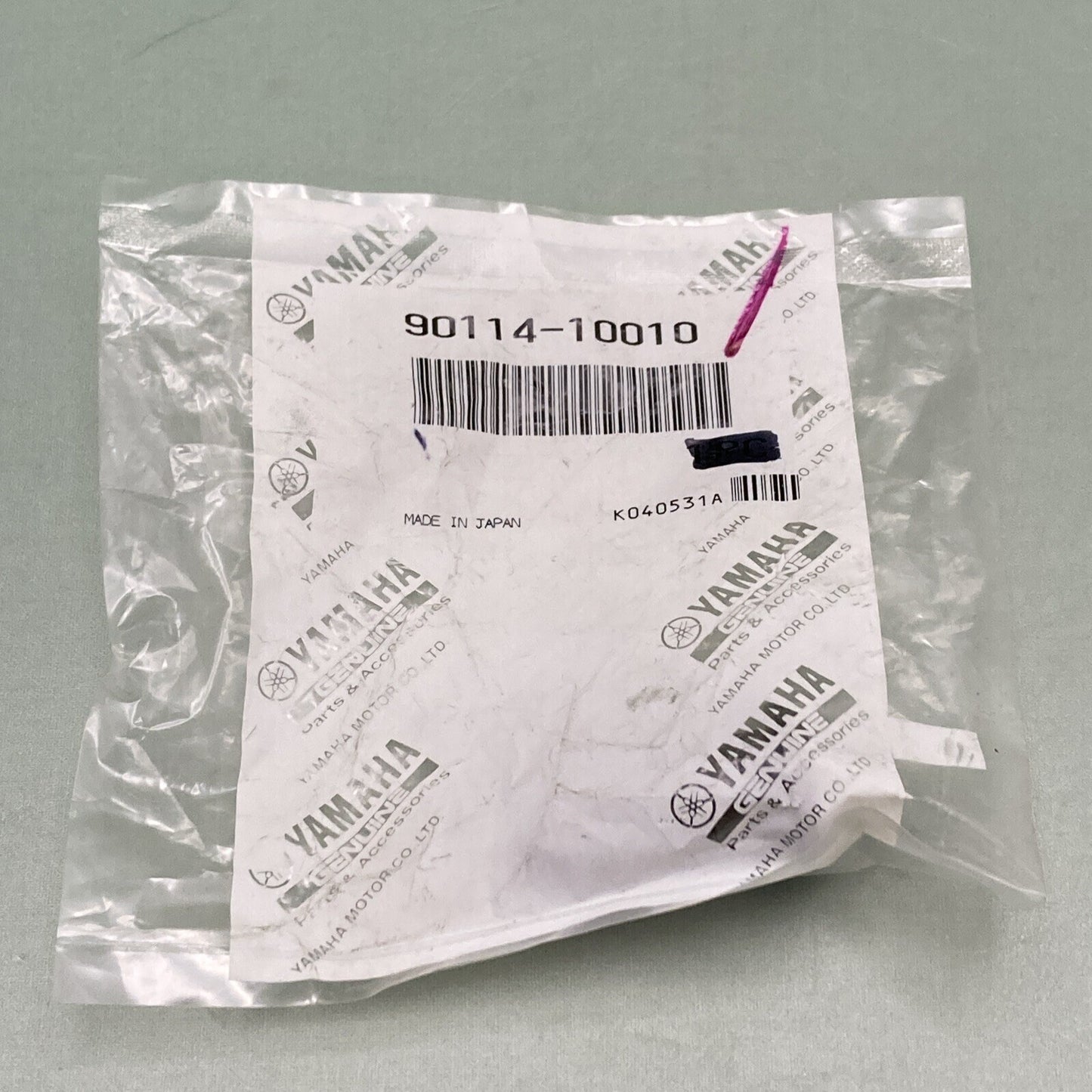 NEW GENUINE YAMAHA 90114-10010 REAR WHEEL Bolt, Serration