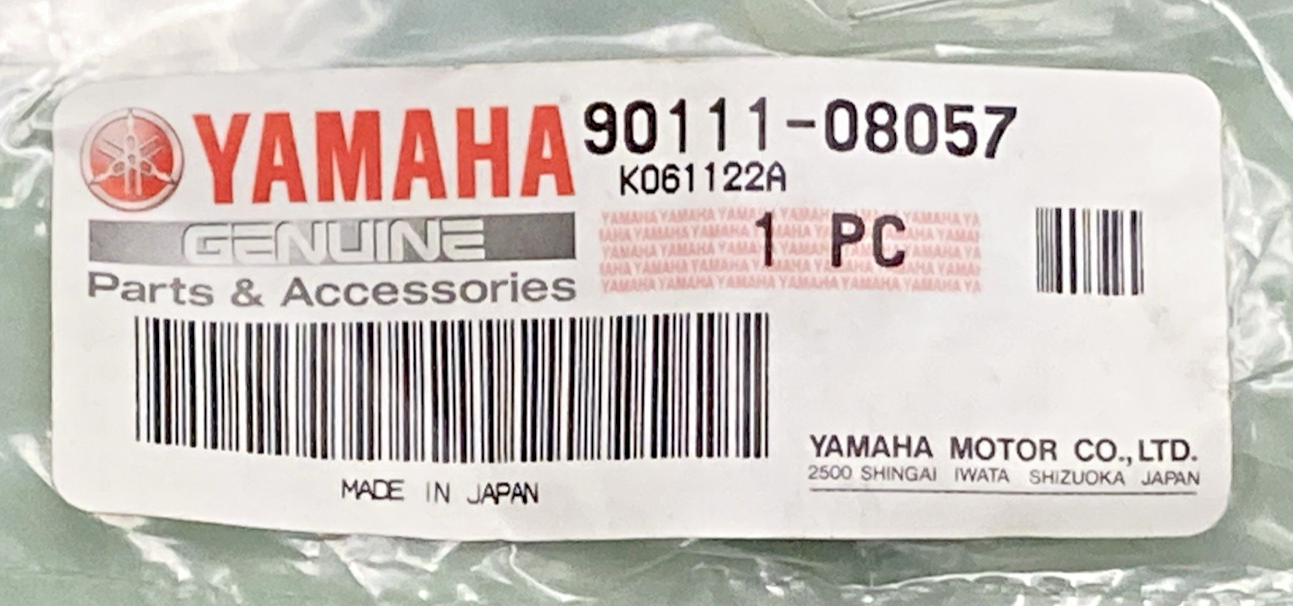 NEW GENUINE YAMAHA 90109-083G4 Bolt, Hex. Socket Button