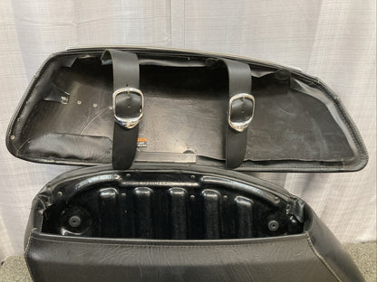 GENUINE Victory 2878328 LH Black Cross Series Deluxe Soft Saddlebag