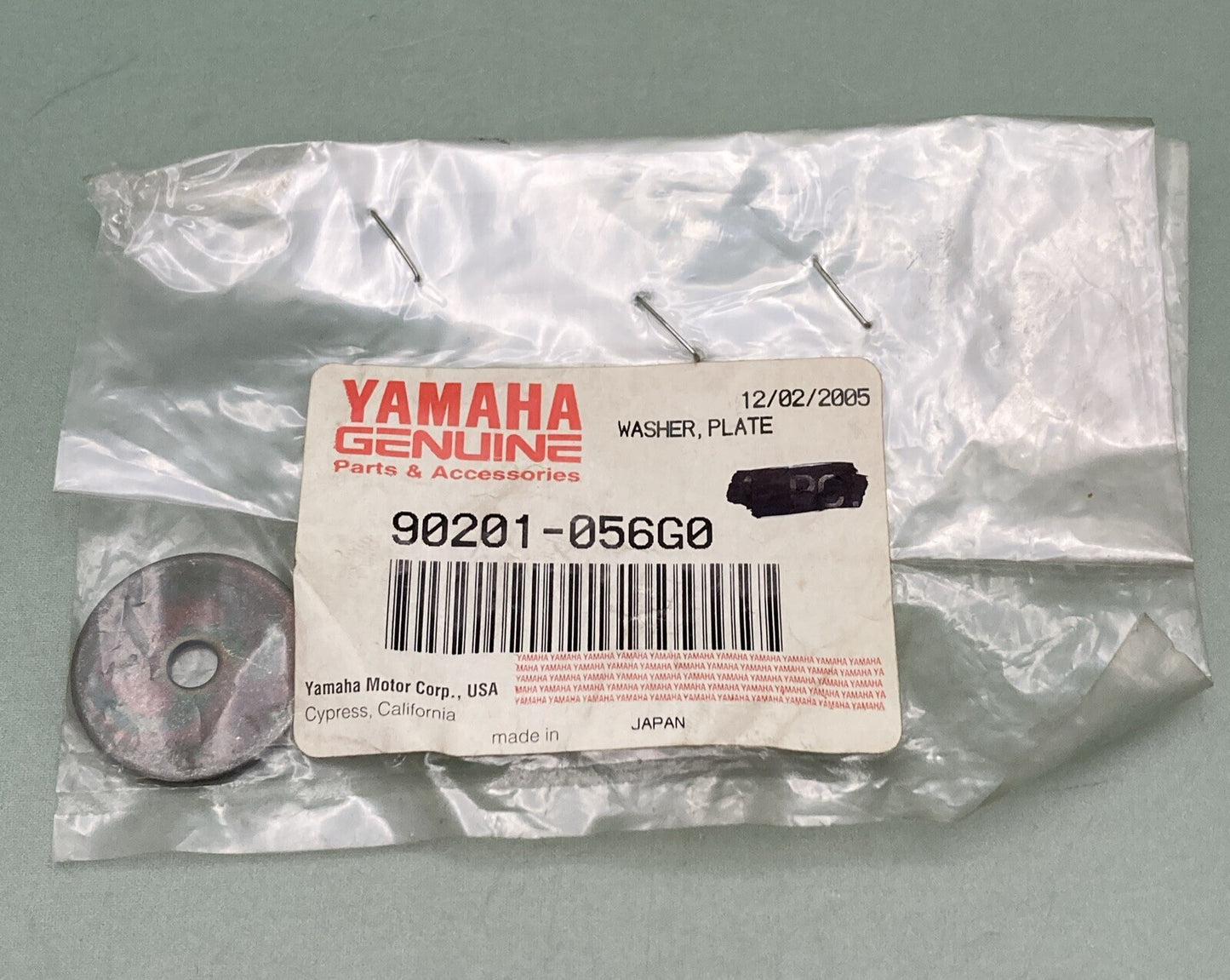 NEW GENUINE YAMAHA 90201-056G0 AUDIO 1 Washer, Plate