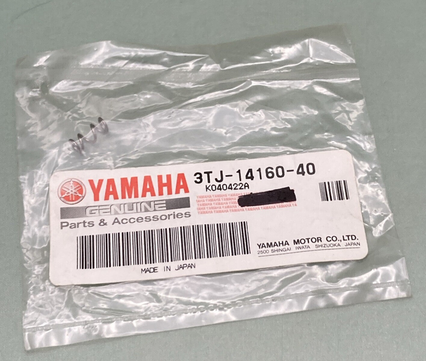 NEW GENUINE YAMAHA 3TJ-14160-40 CARBURETOR Coil, Spring