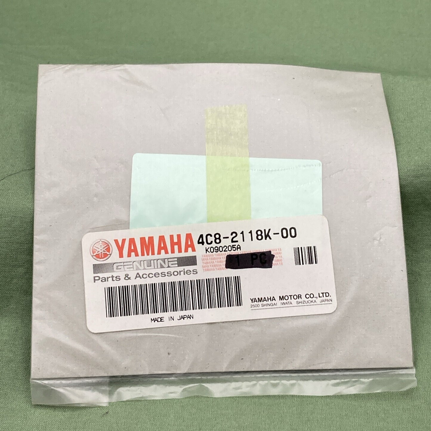 NEW GENUINE YAMAHA 4C8-2118K-00 FUEL TANK  Label, Caution
