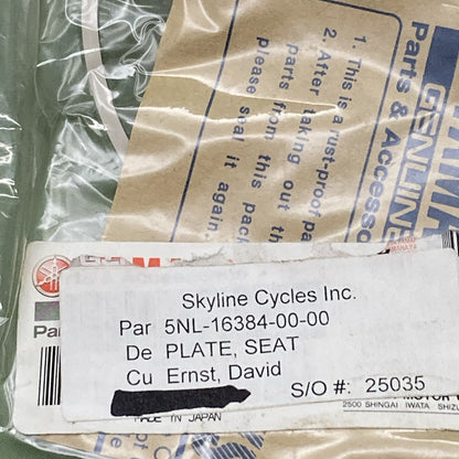 NEW GENUINE YAMAHA 5NL-16384-00-00 CLUTCH Plate, Seat