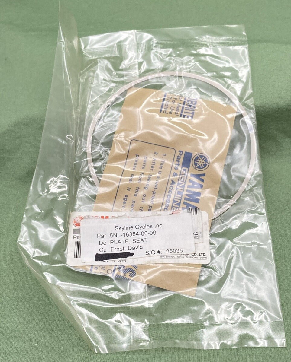 NEW GENUINE YAMAHA 5NL-16384-00-00 CLUTCH Plate, Seat