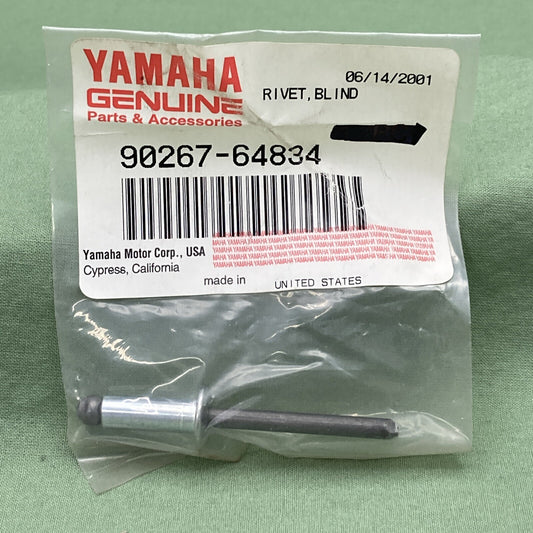 NEW GENUINE YAMAHA 90267-64834 BODY 2 Rivet, Blind