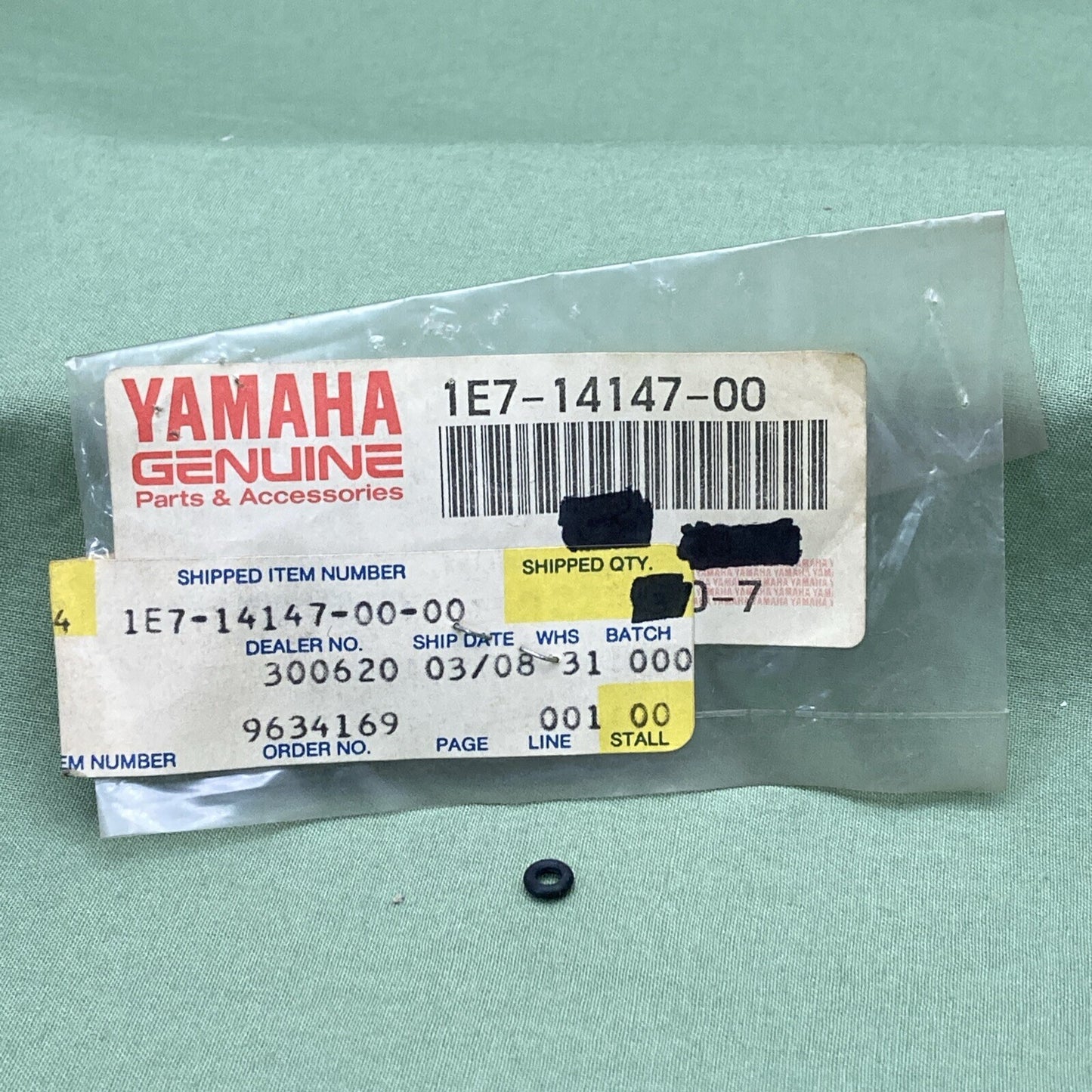 NEW GENUINE YAMAHA 1E7-14147-00 CARBURETOR O-RING