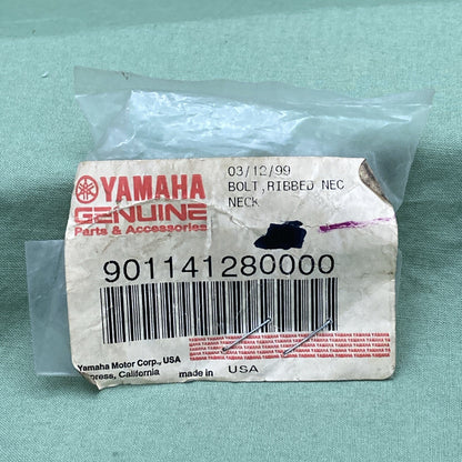 NEW GENUINE YAMAHA 901141280000 FRONT SUSPENSION WHEEL Bolt, Serration
