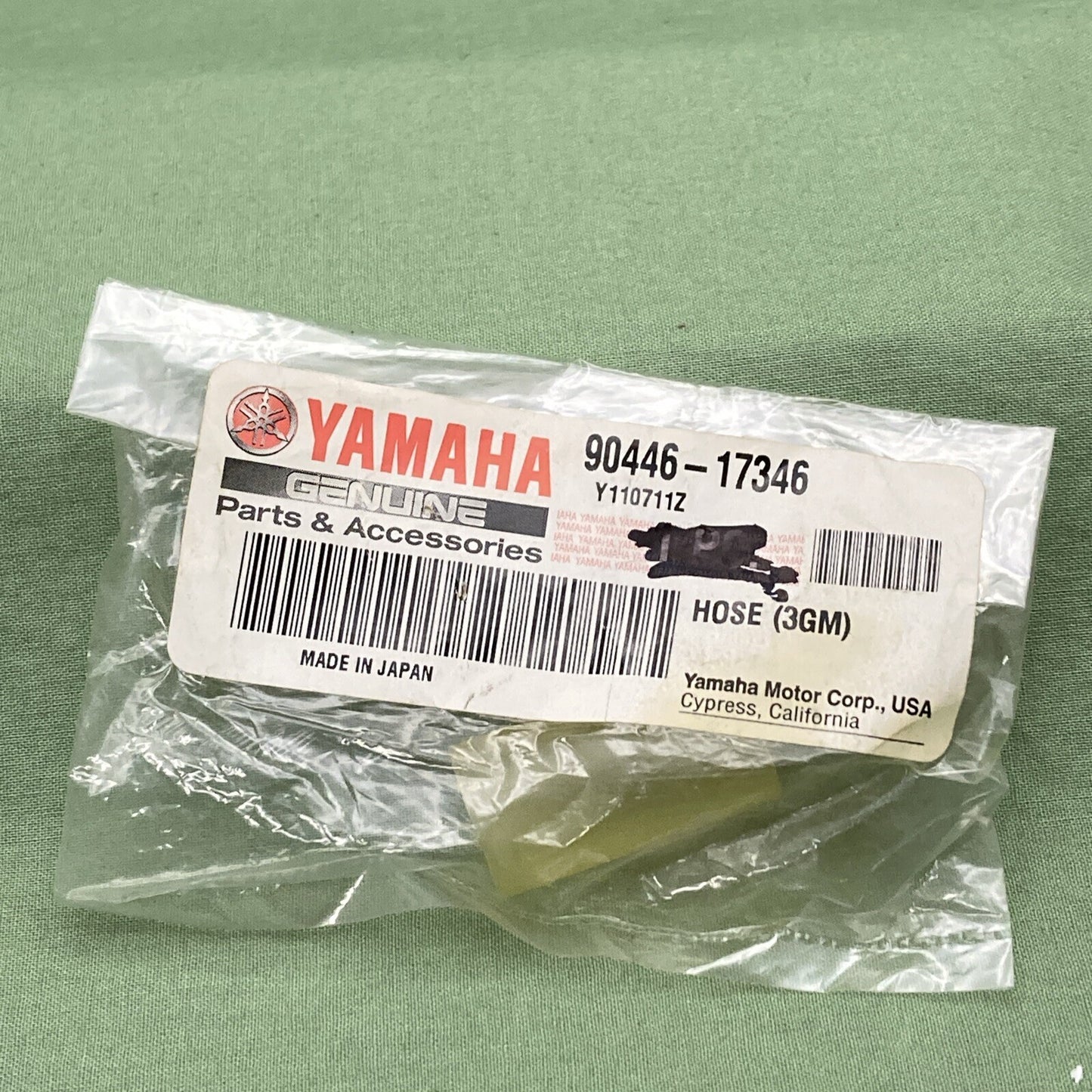 NEW GENUINE YAMAHA 90446-17346 REAR MASTER CYLINDER Hose (3GM)