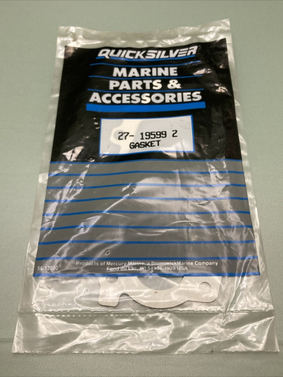 NEW GENUINE MERCURY QUICKSILVER 27-19599 2 GASKET