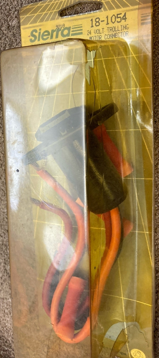NEW GENUINE SIERRA 18-1054 24 VOLT TROLLING MOTOR CONNECTOR