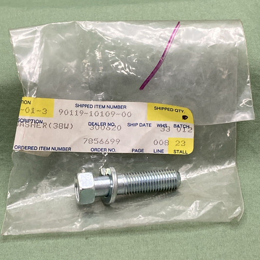 NEW REPLACES YAMAHA 90119-10109-00 REAR BRAKE CALIPER Bolt, W/washer (38W)