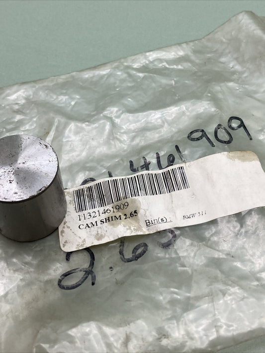 NEW BMW 11321461909 CAM SHIM 2.65MM