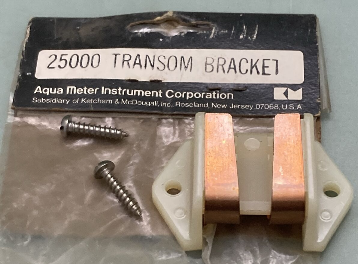 NEW GENUINE AQUA METER 25000 TRANSOM BRACKET