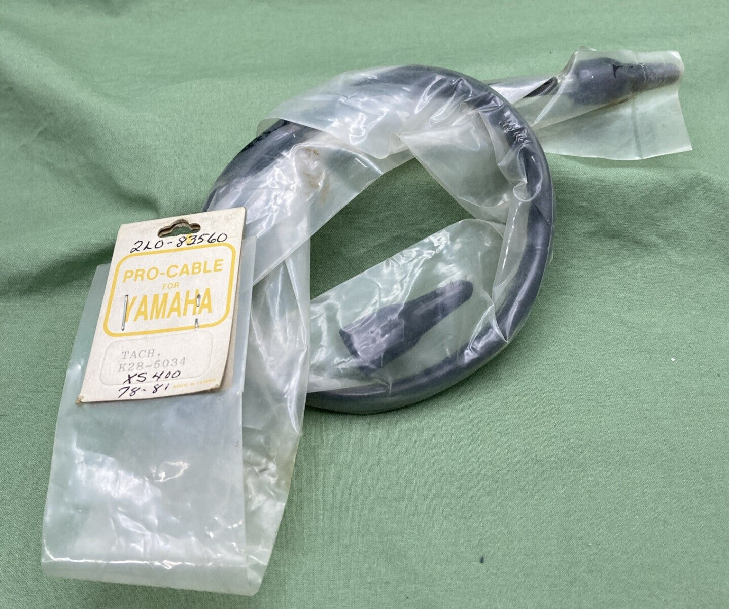 NEW GENUINE YAMAHA K28-5034 TACHOMETER CABLE