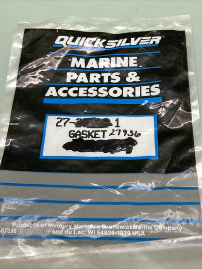 New GENUINE MERCURY QUICKSILVER 27-27936 1 GASKET