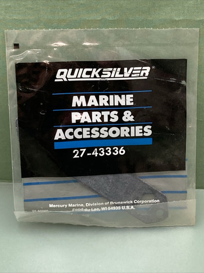 New GENUINE QUICKSILVER 27-43336 INTAKE COVER GASKET