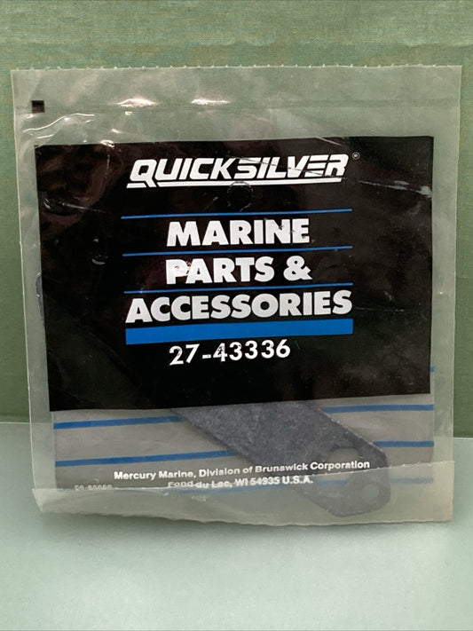 New GENUINE QUICKSILVER 27-43336 INTAKE COVER GASKET
