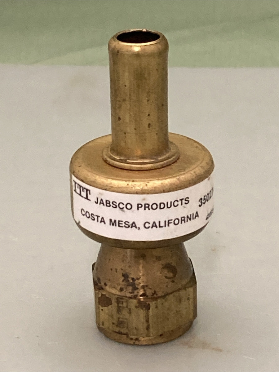 NEW GENUINE JABSCO 35027-0000 CHECK VALVE