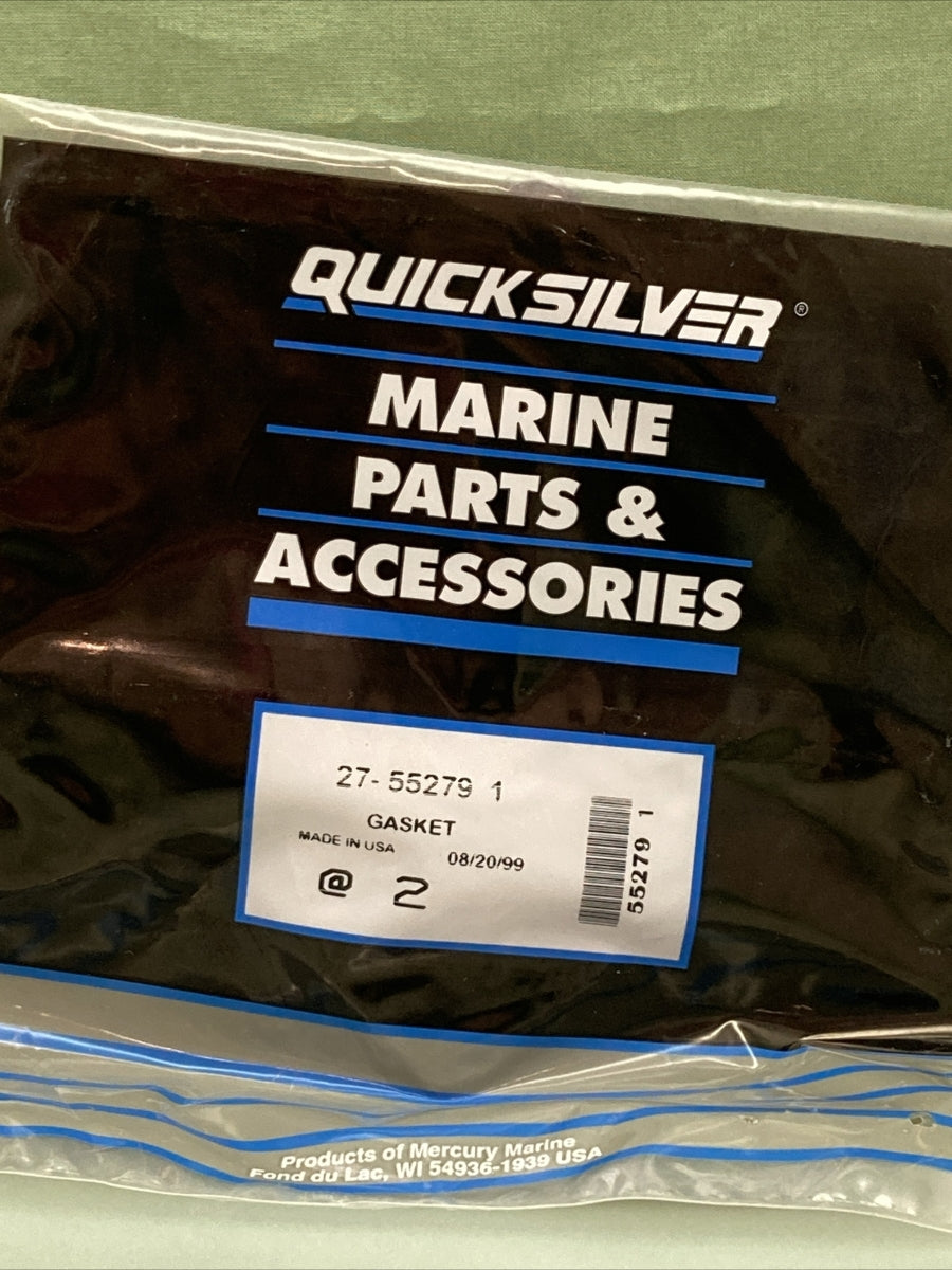 QTY 2 New GENUINE QUICKSILVER 27-55279 1 GASKET