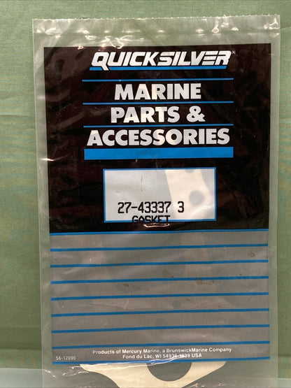 New GENUINE QUICKSILVER 27-43337 3 GASKET