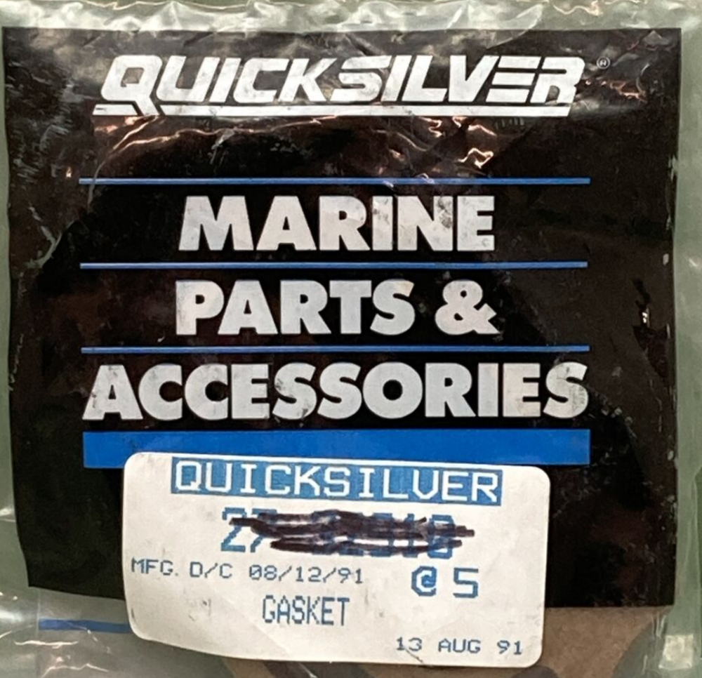 QTY 5 New GENUINE QUICKSILVER 27-64692 CARBURETOR MOUNTING GASKET