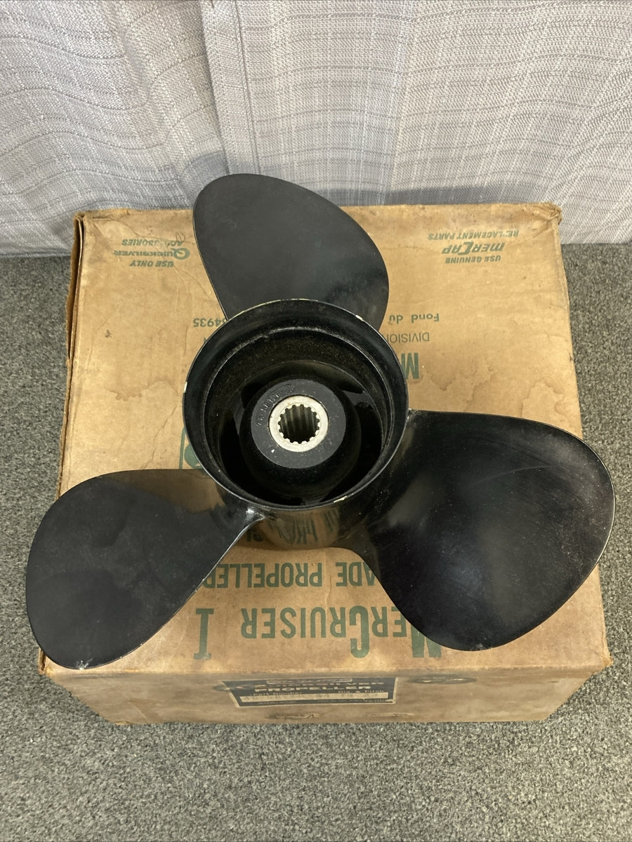 NEW GENUINE MERCURY QUICKSILVER 48-58426 A4 3 BLADE ALUMINUM PROPELLER 15" DIA
