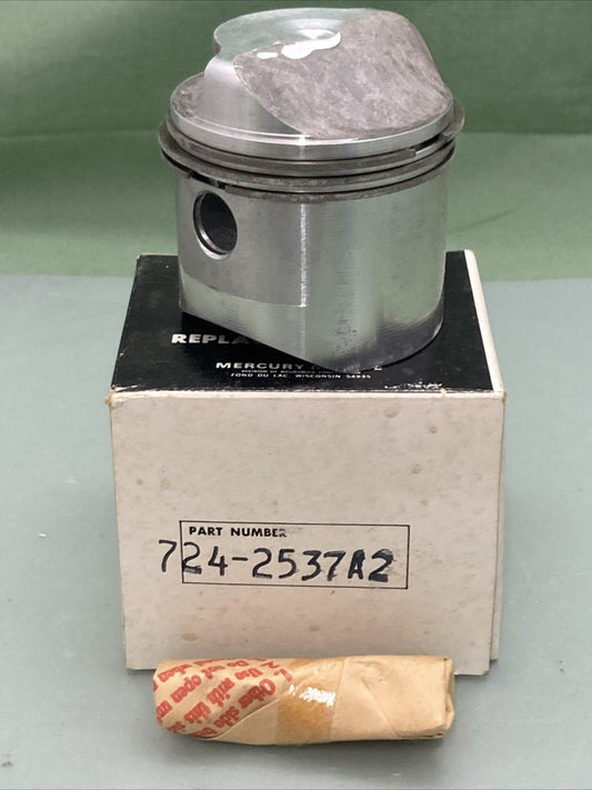 NEW GENUINE MERCURY QUICKSILVER 724-2537A2 PISTON ASSEMBLY