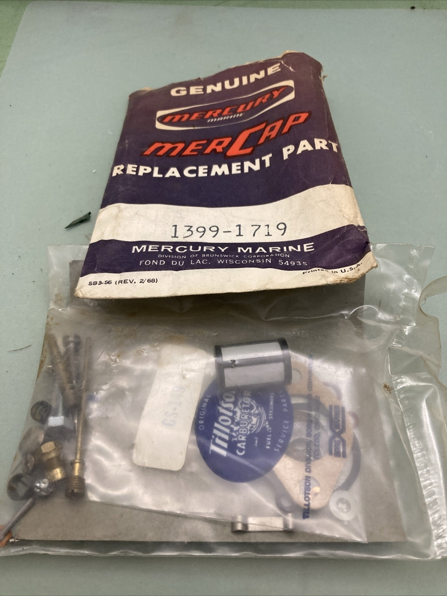 NEW GENUINE MERCURY QUICKSILVER 1399-1719 CARBURETOR REPAIR KIT