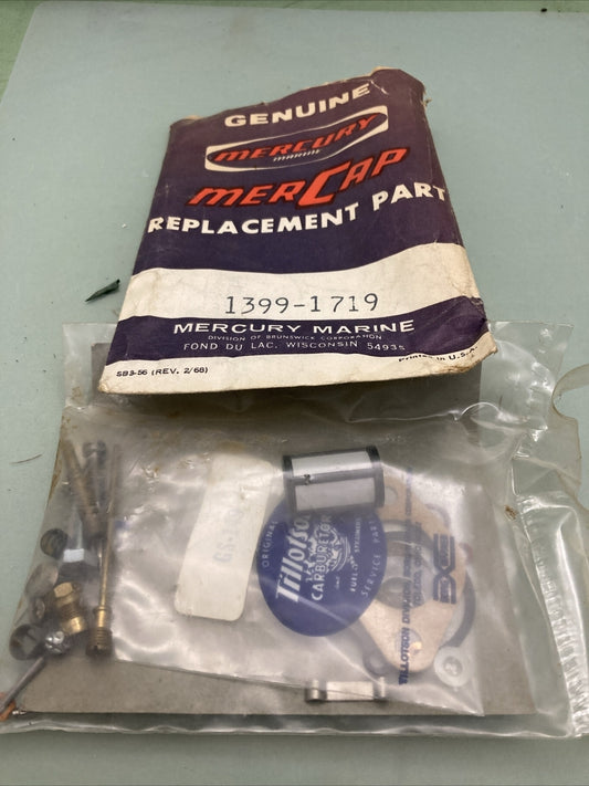 NEW GENUINE MERCURY QUICKSILVER 1399-1719 CARBURETOR REPAIR KIT