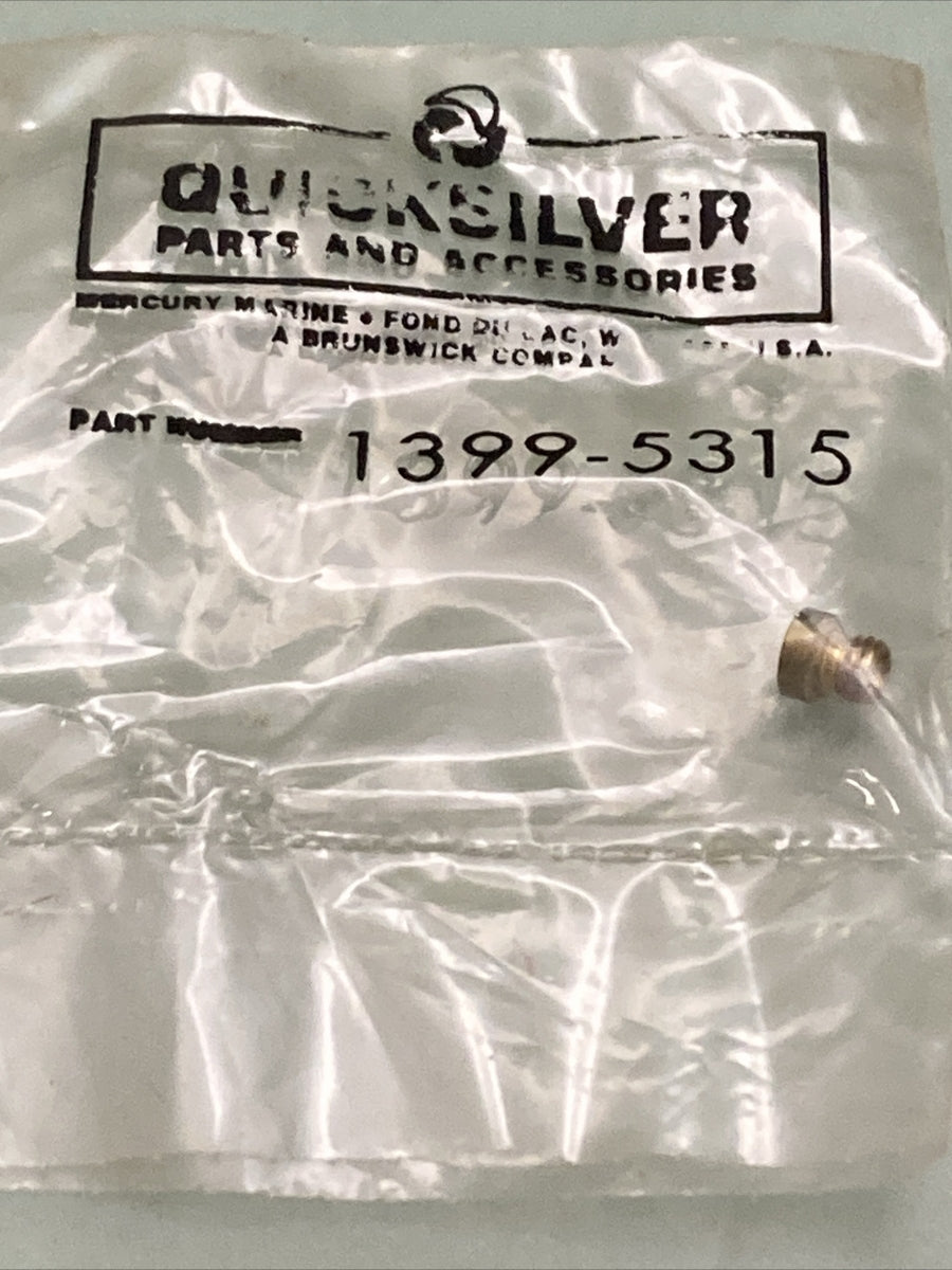 NEW GENUINE MERCURY QUICKSILVER 1399-5315 FUEL JET .042