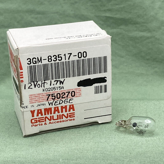 NEW GENUINE YAMAHA 3GM-83517-00 METER Bulb (12V - 1.7W T10)