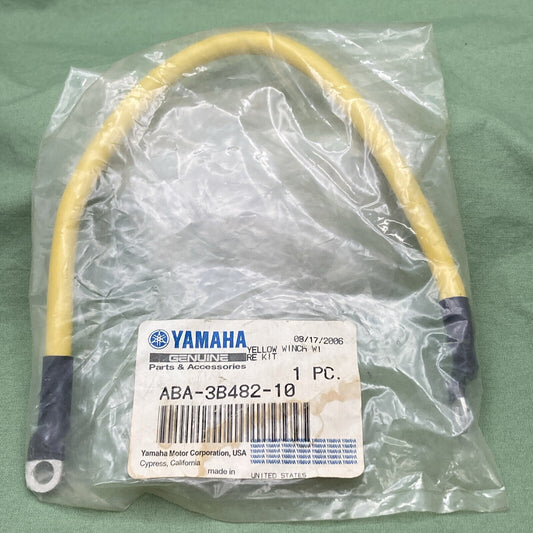 NEW GENUINE YAMAHA ABA-3B482-10 YELLOW WINCH WIRE