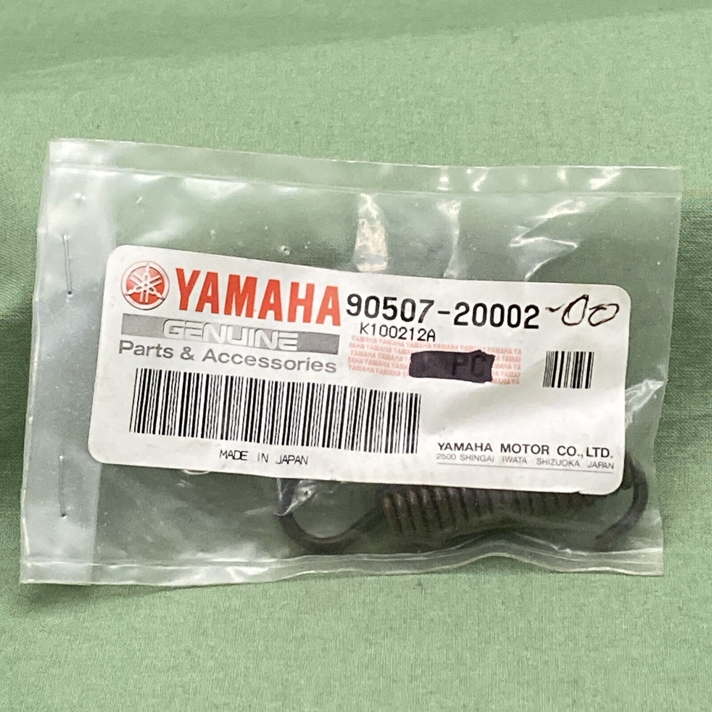NEW GENUINE YAMAHA 90507-20002 REAR WHEEL Spring, Tension
