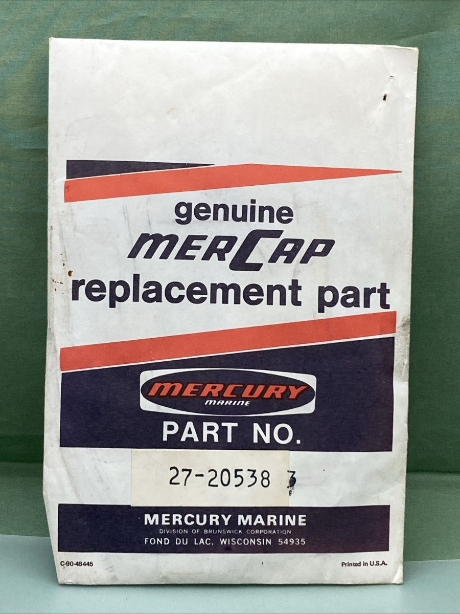 New GENUINE MERCURY 27-20538 BAFFLE PLATE TO COVER GASKET