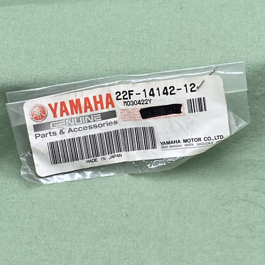 NEW GENUINE YAMAHA 22F-14142-12 AIR FILTER CARBURETOR Jet, Pilot (125)