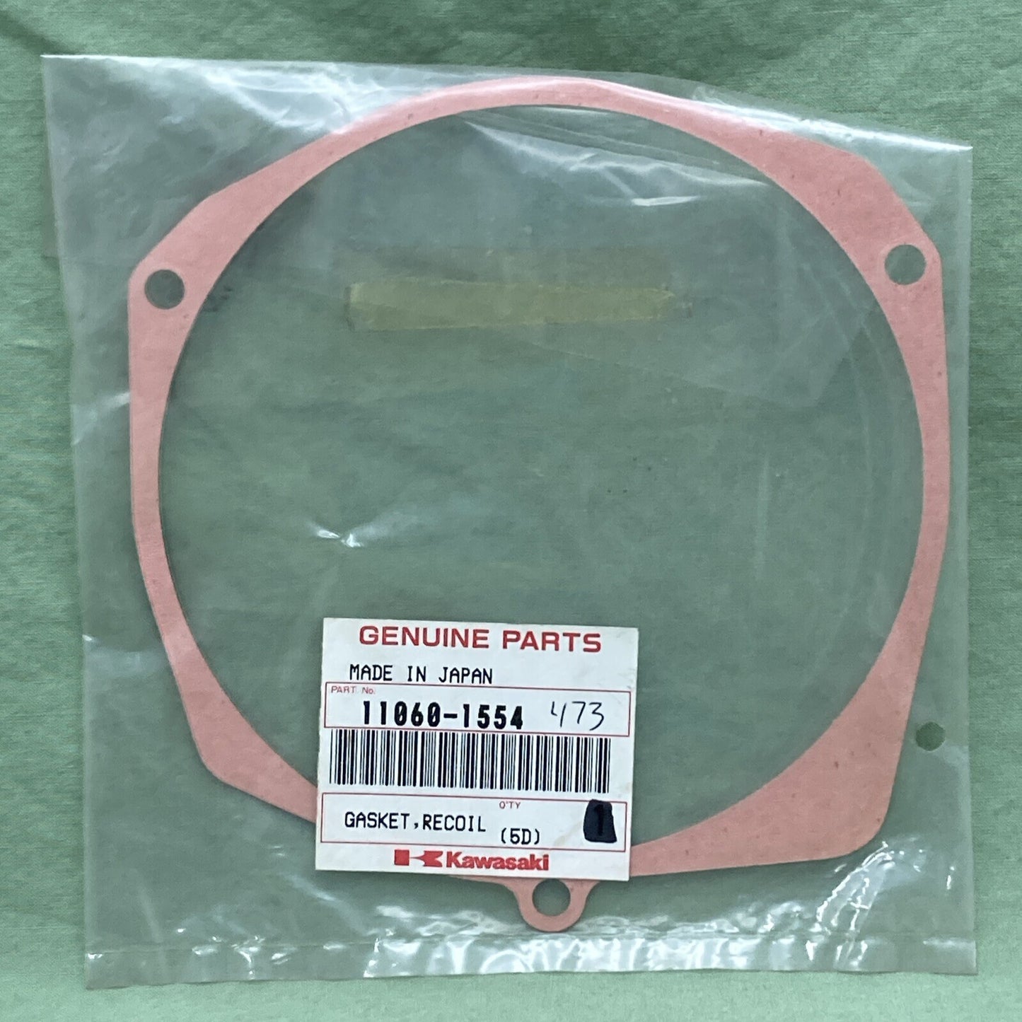 NEW GENUINE KAWASAKI 11009-1312 Gasket, Recoil Starter
