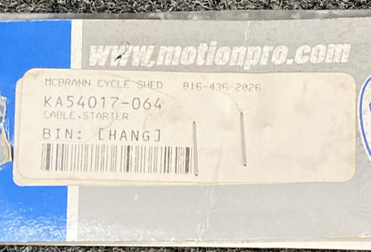 NEW MOTION PRO 54017-064 CABLE,STARTER