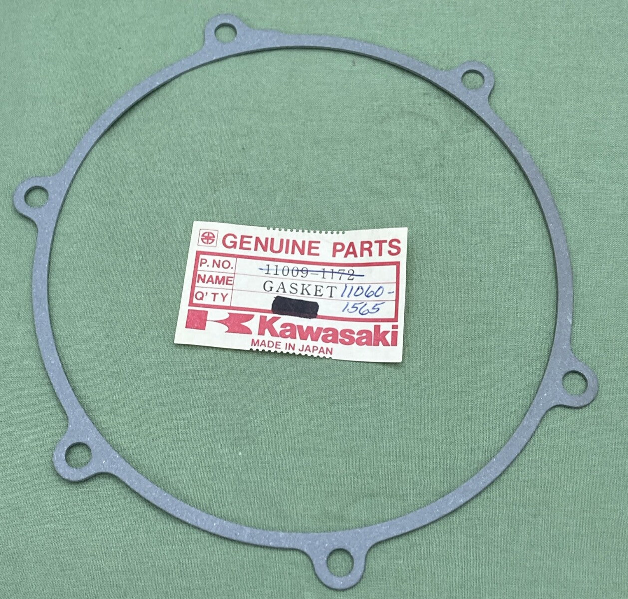 NEW GENUINE KAWASAKI 11060-1565 Gasket, L.h Eng, Cover