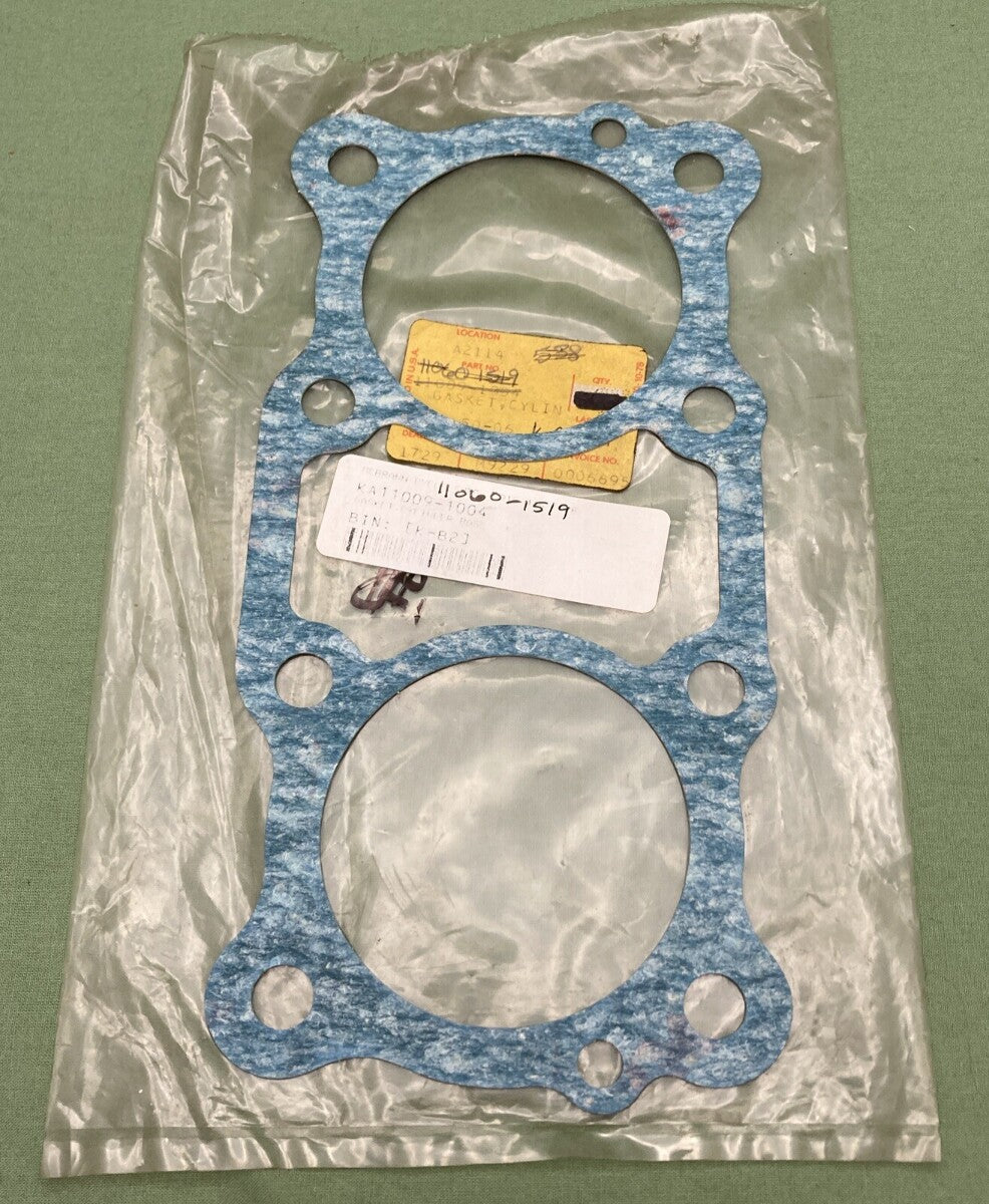 QTY 5 NEW REPLACES KAWASAKI 11060-1519 GASKET CYLINDER BASE