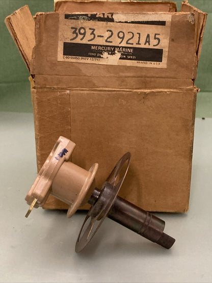 NEW GENUINE MERCURY QUICKSILVER 393-2921A5 ROTOR SHAFT ASSEMBLY