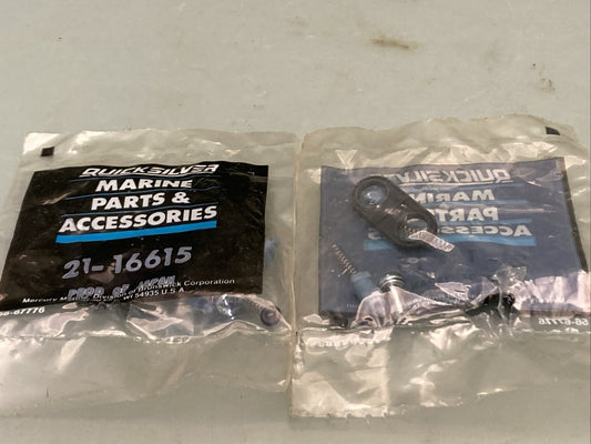 QTY 2 NEW GENUINE MERCURY QUICKSILVER 21-16615 CHECK VALVE KIT