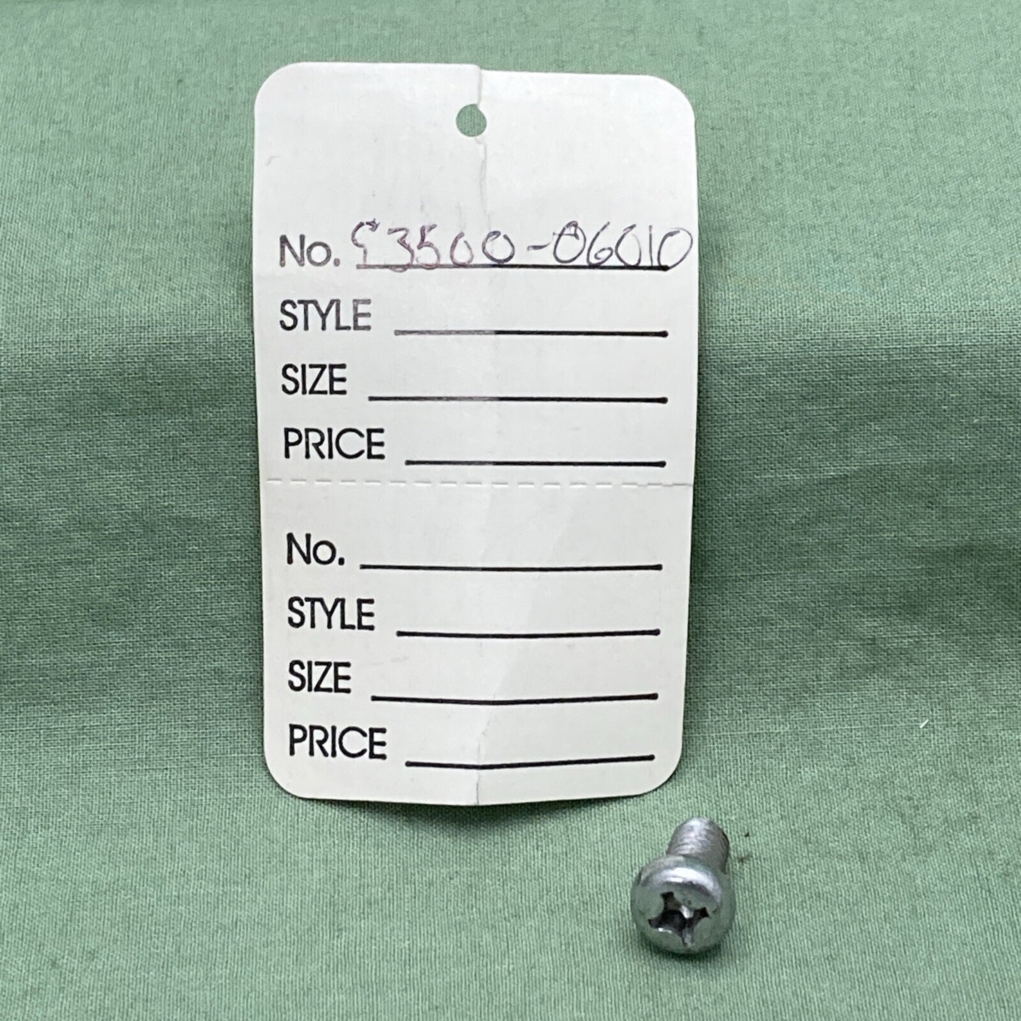 NEW REPLACES HONDA 93500-06010 SEAT Screw, Pan (6X10)