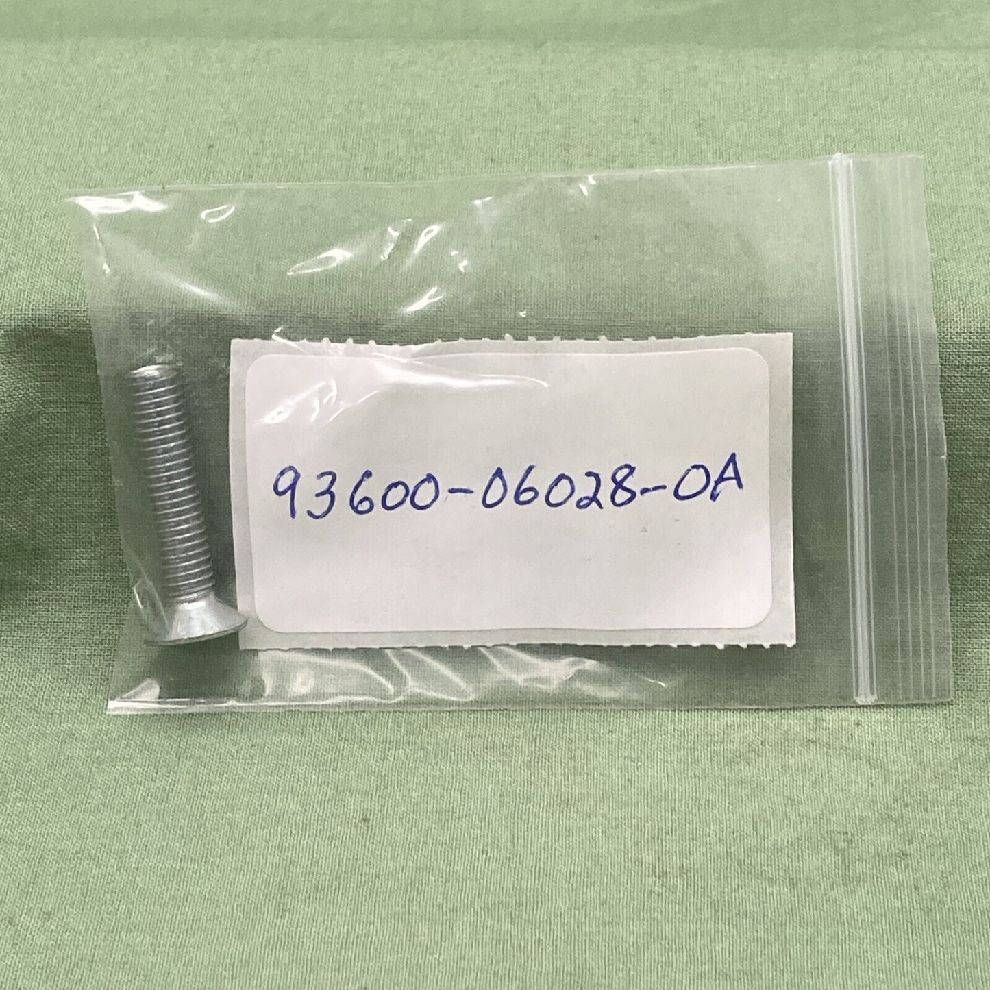 NEW REPLACES HONDA 93600-06028-0A OIL PUMP Screw, Flat (6X28)