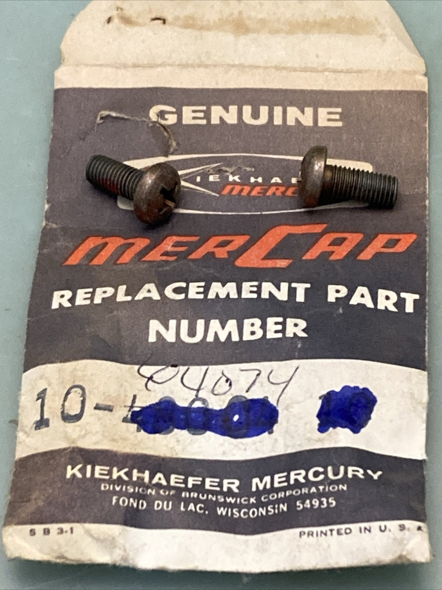 QTY 2 NEW GENUINE MERCURY QUICKSILVER 10-64074 SCREW