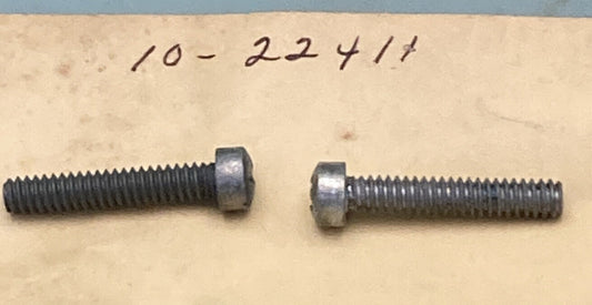 QTY 2 NEW REPLACES MERCURY QUICKSILVER 10-22411 SCREW