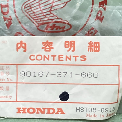 NEW GENUINE HONDA 90167-371-660 Bracket, Pillion Step