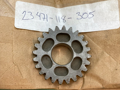 NEW REPLACES HONDA 23471-118-305 GEAR, MAINSHAFT TOP (24T)