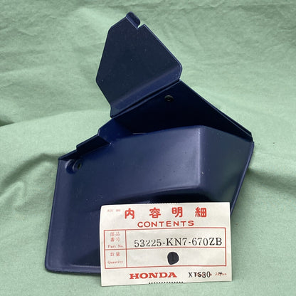 NEW GENUINE HONDA 53225-KN7-670ZB COVER, L. FR. TURN SIGNAL *PB138* SPATIAL BLUE