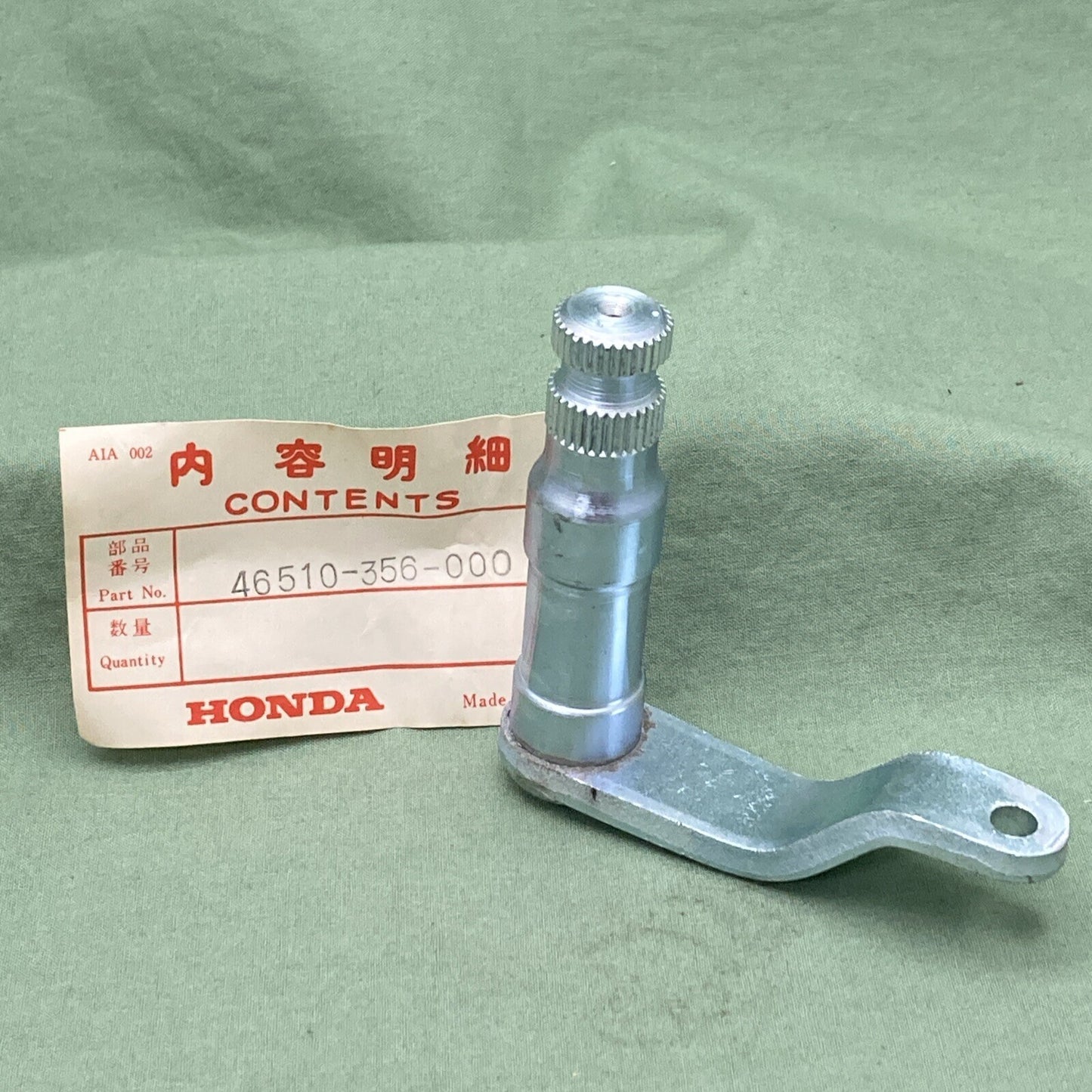 NEW GENUINE HONDA 46510-356-000 SHAFT, RR. BRAKE PIVOT